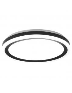 KAI BLACK LED CEILING LIGHT 50CM LED 72W 3000/4000/6000K