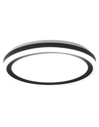 KAI BLACK LED CEILING LIGHT 50CM LED 72W 3000/4000/6000K