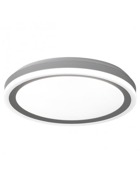 KAI SILVER LED CEILING LIGHT 50CM LED 72W 3000/4000/6000K