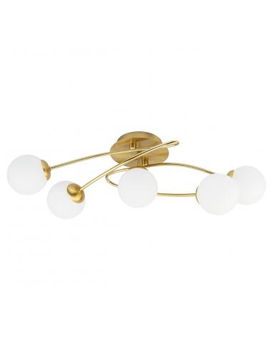 5L MIGO BRASS CEILING LIGHT 5 X 28 G-9