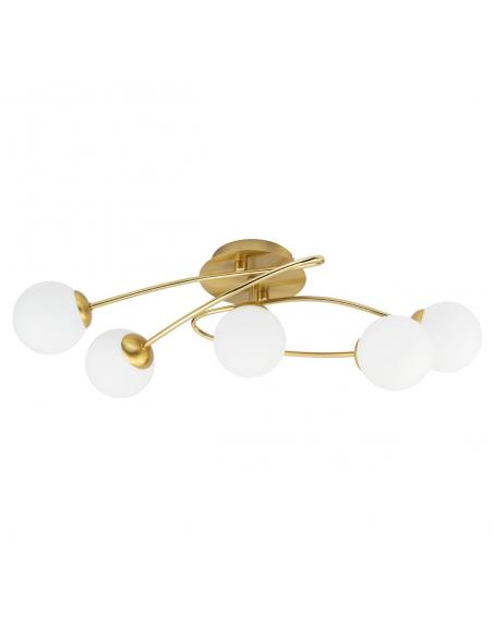 5L MIGO BRASS CEILING LIGHT 5 X 28 G-9