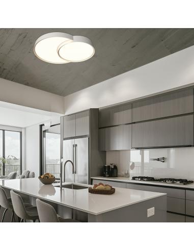 NIRO WHITE LED CEILING LIGHT 67W 3000/4000/6000K