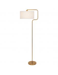OLPHO BRASS-BEIGE LIVING ROOM FOOT 1 X 60W E-27