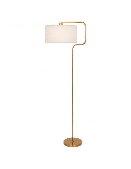 OLPHO BRASS-BEIGE LIVING ROOM FOOT 1 X 60W E-27