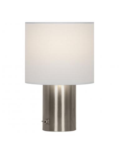 ORIA SATIN NICKEL TABLE LAMP 1 X 60W E-27