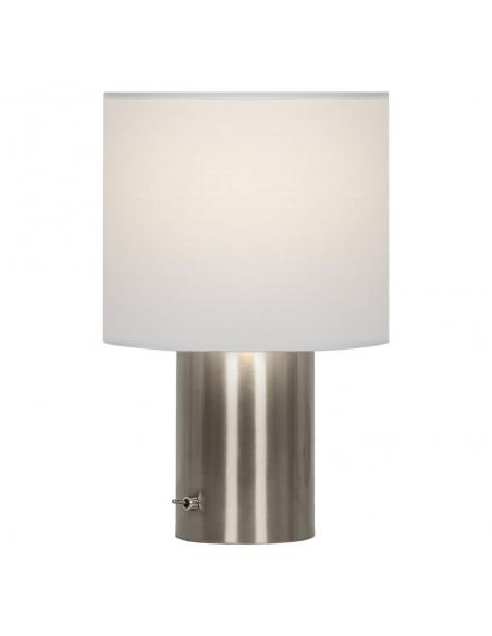 ORIA SATIN NICKEL TABLE LAMP 1 X 60W E-27