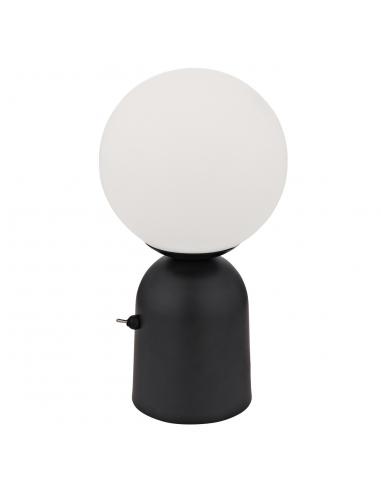 PARMA BLACK TABLE LAMP 1 X 40W E-14
