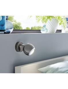 EGLO 31005 - BIMEDA Living Room Lamp in Nickel-black steel, chrome 2