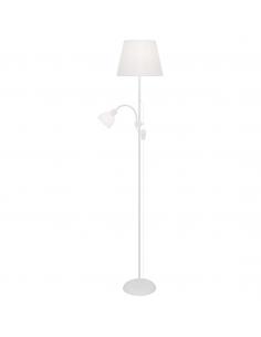 PIE SALON SISTO BLANCO 1 X 60W E-27 + 1 X 40W E-14