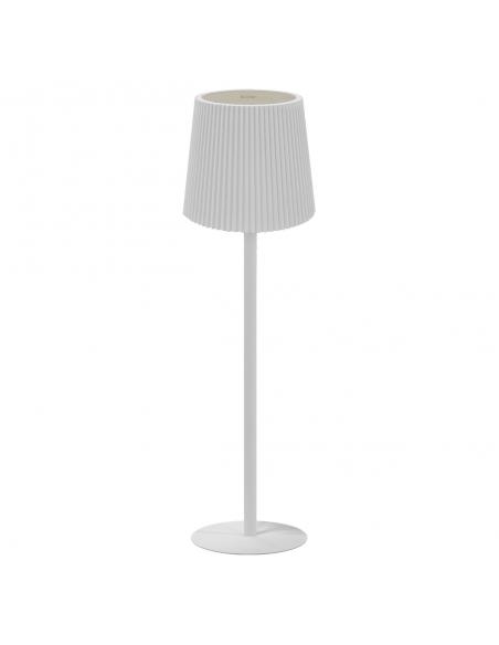 SUNSET WHITE LED 5W TABLE-FLOOR LAMP - RECHARGEABLE BATTERY