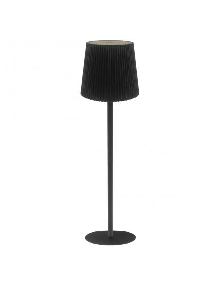 SUNSET BLACK LED 5W TABLE-FLOOR LAMP - RECHARGEABLE BATTERY