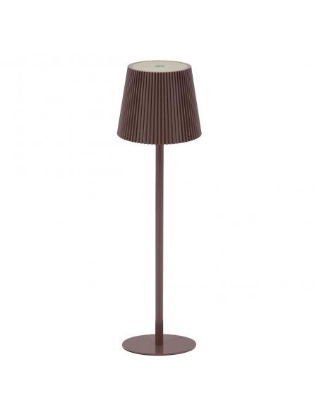SUNSET BROWN LED 5W TABLE-STAND - RECHARGEABLE BATTERY