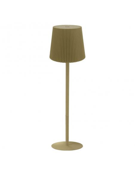 SUNSET BRASS LED 5W TABLE-FLOOR LAMP - RECHARGEABLE BATTERY