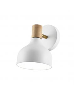 APLIQUE ARGAN BLANCO-MADERA 1 X 40W E-14