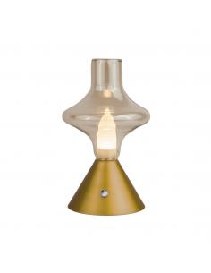 ABEL BRASS LED 2W TABLE LAMP - RECHARGEABLE BATTERY