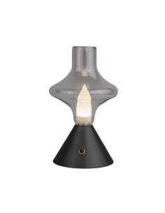 ABEL BLACK LED 2W TABLE LAMP - RECHARGEABLE BATTERY