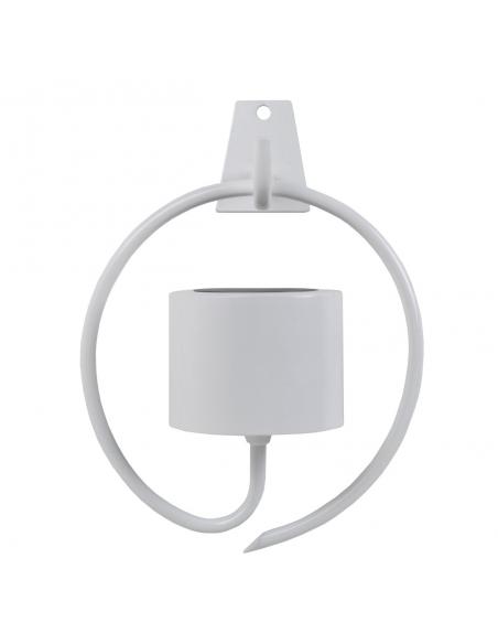 BOLANO WHITE LED SOLAR WALL LIGHT 5W 3000-4000-6500K