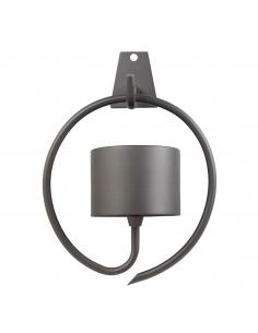 BOLANO TITANIUM LED SOLAR WALL LIGHT 5W 3000-4000-6500K