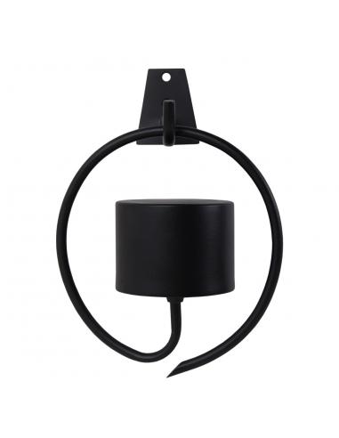 BOLANO BLACK LED SOLAR WALL LIGHT 5W 3000-4000-6500K