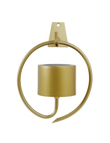 BOLANO MATTE GOLD SOLAR WALL LIGHT LED 5W 3000-4000-6500K