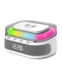 BOLT WHITE RGB LED TABLE LAMP - RECHARGEABLE BATTERY.
