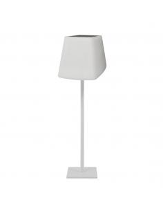 CUBE WHITE LED SOLAR TABLE LAMP 5W 3000-4000-6500K
