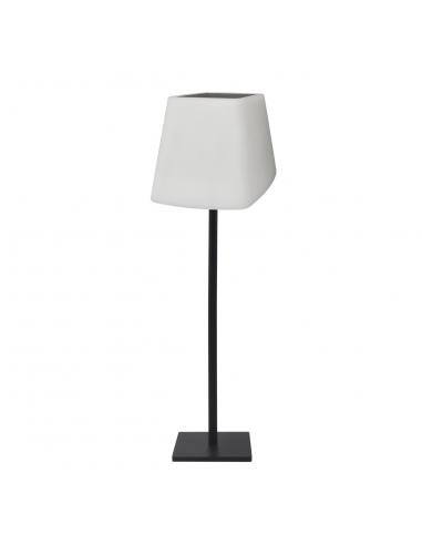 CUBE SOLAR TABLE LAMP BLACK LED 5W 3000-4000-6500K