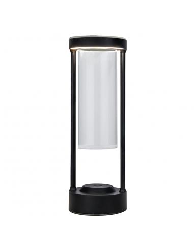 HAVANA BLACK LED TABLE LAMP 2W - RECHARGEABLE BATTERY