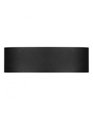 KING OUTDOOR WALL LIGHT BLACK LED 10W 3000K - IP54