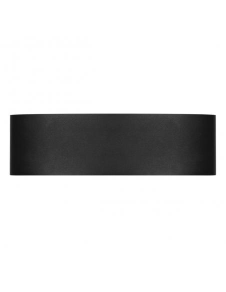 KING OUTDOOR WALL LIGHT BLACK LED 10W 3000K - IP54