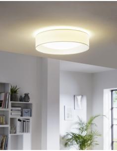 EGLO 31588 - PASTERI Plafón LED en Acrílico, acero blanco y Textil 2