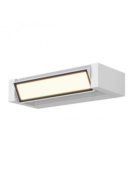 LONGO WHITE LED OUTDOOR WALL LIGHT 12W 3000K
