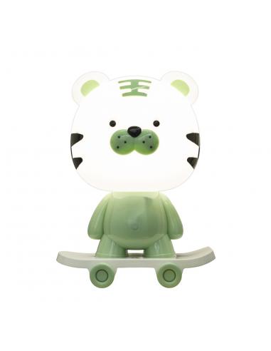 MASKOTA TIGRE GREEN LED TABLE LAMP 3W 66LM 3000K