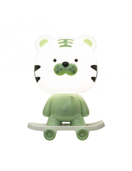MASKOTA TIGRE GREEN LED TABLE LAMP 3W 66LM 3000K
