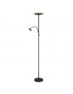 BLACK LED LOUNGE STAND BISTROT 30W+5W / 3000+500LM 4000K