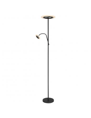 BLACK LED LOUNGE STAND BISTROT 30W+5W / 3000+500LM 4000K
