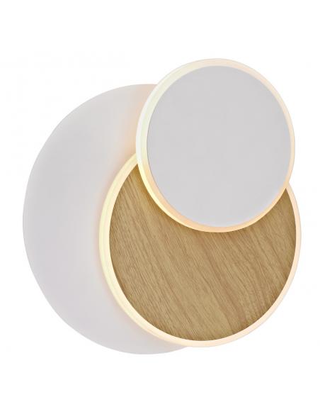 BOSSA WHITE-WOOD LED CEILING LIGHT 10W 550LM 3000K