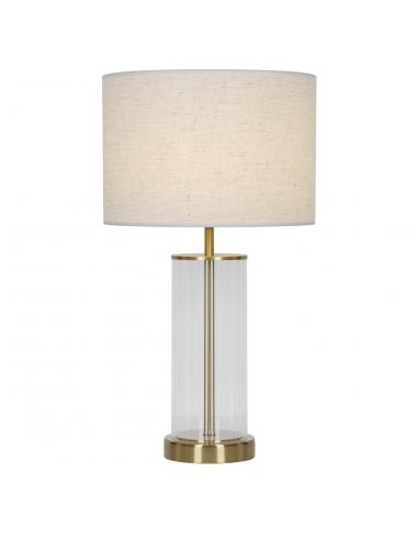 CALABRIA BRASS TABLE LAMP 1 X 60W E-27