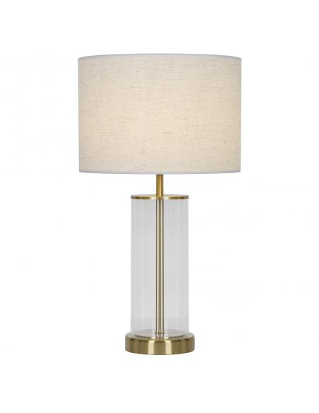 CALABRIA BRASS TABLE LAMP 1 X 60W E-27