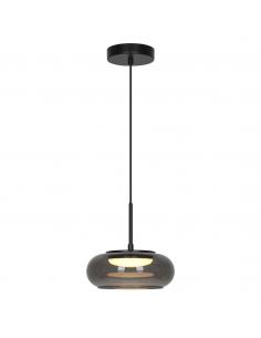 CITÉ PENDANT BLACK-FUME LED 9W 500LM 3000K