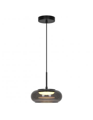 CITÉ PENDANT BLACK-FUME LED 9W 500LM 3000K