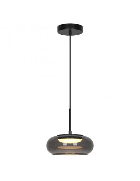 CITÉ PENDANT BLACK-FUME LED 9W 500LM 3000K