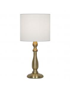 GABON LEATHER TABLE LAMP 1 X 60W E-27