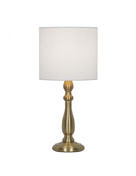 GABON LEATHER TABLE LAMP 1 X 60W E-27