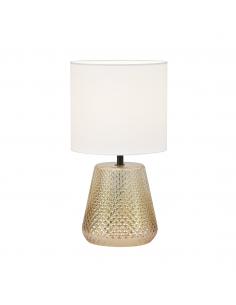 GLOW AMBER TABLE LAMP 1 X 60W E-27