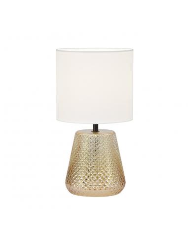 GLOW AMBER TABLE LAMP 1 X 60W E-27