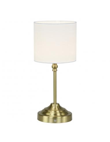 HALL TABLE LAMP BRASS LED 2W - BATTERY