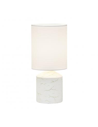 KITSU WHITE TABLE LAMP 1 X 40W E-14