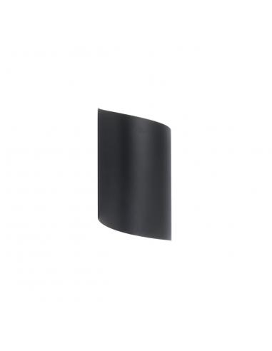 KRIM BLACK WALL LIGHT 2 X 50W GU-10