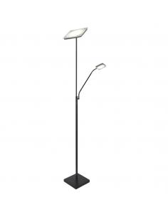 PIE SALON LAMBER NEGRO LED 30W+5W / 3180+300LM /4000K